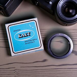 Vintage Kalt T-Mount Adapter for Nikon F Cameras Japan w/ Box NOS
